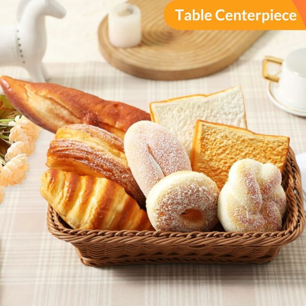 8pcs Realistic Artificial Bread Set for Home Decoration - Image 6
