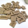 Tamil Letters Tiles Set - 247 Wooden Scrabble Chips