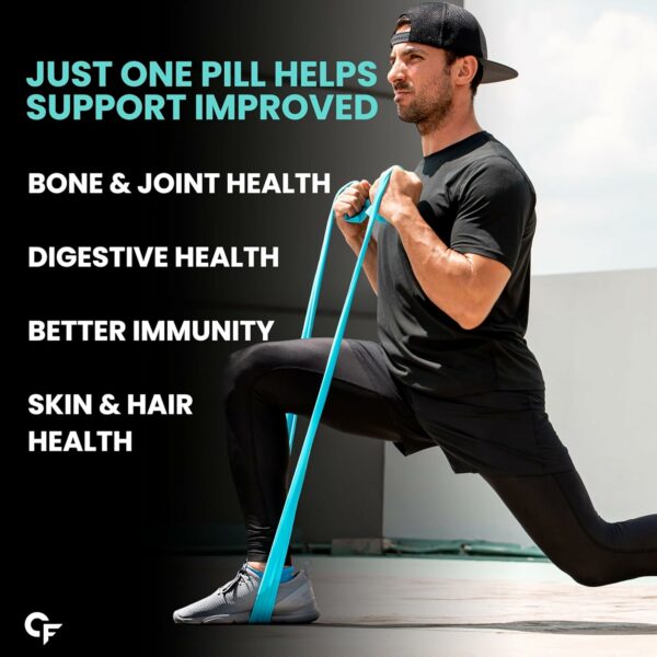 Multivitamin Tablet for Men with Probiotics & Ginseng - 180 Veg Tablets - Image 4