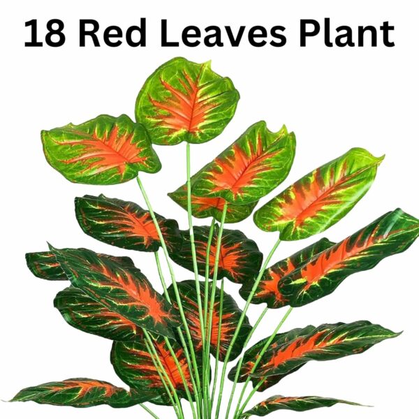 26 Inch Faux Palm Leaves - Tropical Decorations for Parties - Image 3