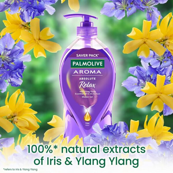 Aroma Absolute Relax Body Wash with Ylang Ylang - 750ml - Image 3