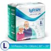 Adult Diapers Large Size (L) - 60 Units, Unisex, Super Absorb, 360? Protection