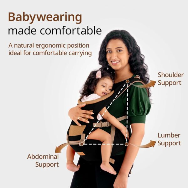 Hip Seat Baby Carrier with 4 Carry Positions for 6-24 Months - Image 5