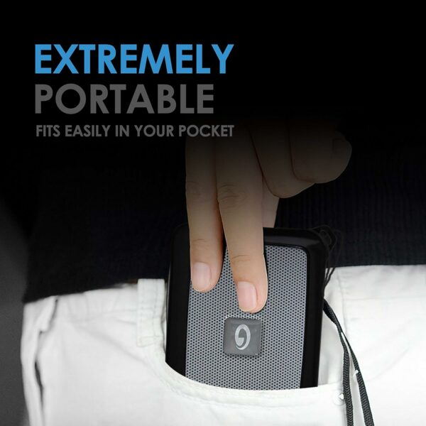 Pocket FM Portable Multimedia Speaker with Torch & 12H Playback - Image 6