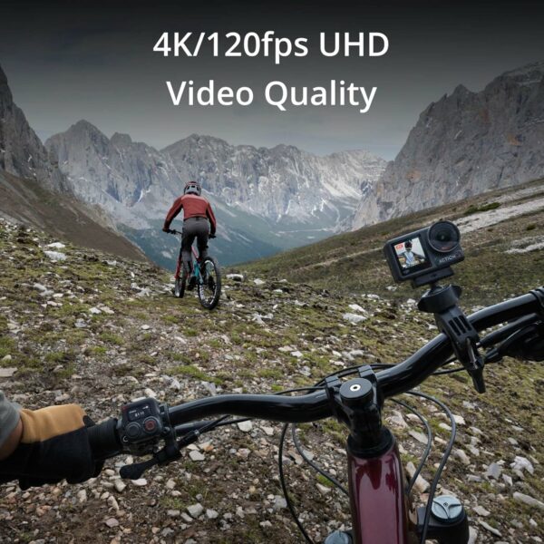 4K Waterproof Action Camera with Low-Light Sensor & 3 Batteries - Image 5