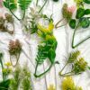 50 PCS Artificial Plants - Faux Flowers for Home & Garden