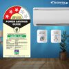 1.5 Ton 3 Star Inverter Split AC with PM 2.5 Filter & Dew Clean Technology
