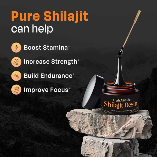 Premium Shilajit Resin 30g - Energy, Endurance & Vitality - Image 4