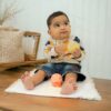 Sensory Balls Toy Pack of 6 - Soft Silicone for Infants