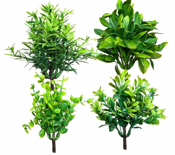 Small Eucalyptus Artificial Plant for Home and Office Decor - Image 4