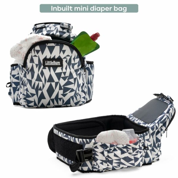 Detachable Hip Seat Baby Carrier - Ergonomic & Adjustable - Image 2