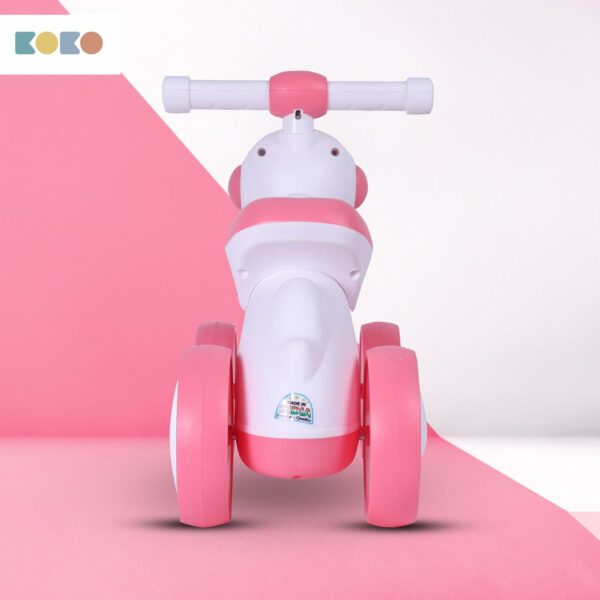 Lightweight Astronaut Balance Bike for Toddlers, Pink - Image 5