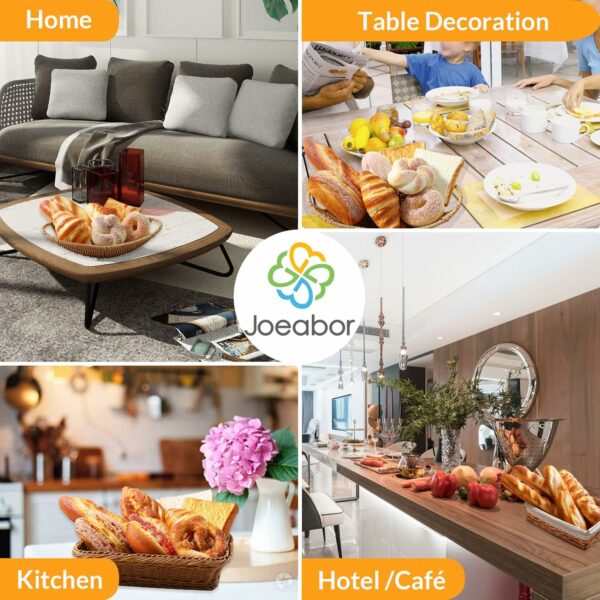8pcs Realistic Artificial Bread Set for Home Decoration - Image 5
