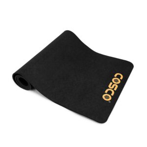 EVA Yoga Mat - Anti-Skid, Washable, Eco-Friendly - 4mm Charcoal