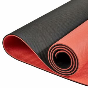 Dual Colour Yoga Mat - 6MM Thick, Anti-Slip, Portable