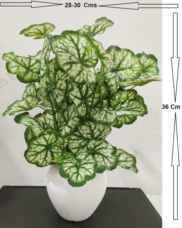 Natural Looking Artificial Money Plant Tree with Pot for Home and Office Decor - Image 3
