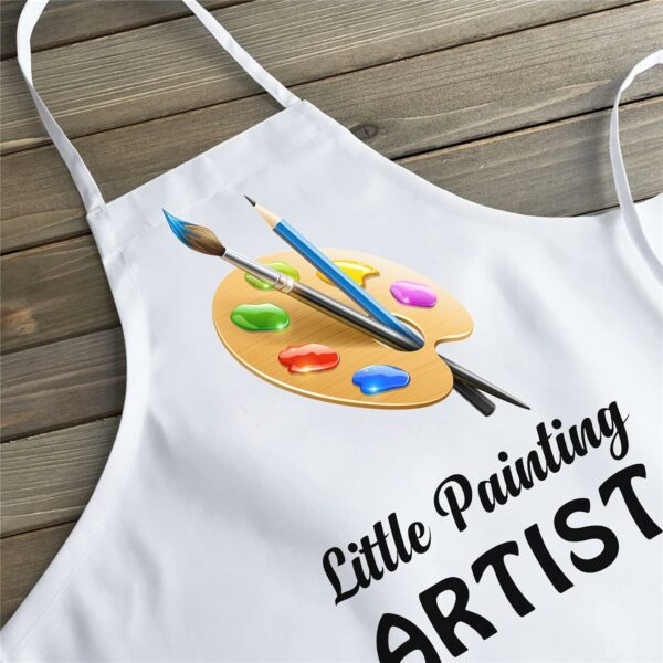 Unisex Polycotton Artist Apron for Kids 7-10 Years - Image 4