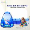 3-in-1 Ball Pool Tunnel for Kids | Indoor/Outdoor Play Tent
