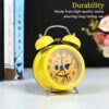 Stylish Analog Alarm Clock with Night Light for Home & Office