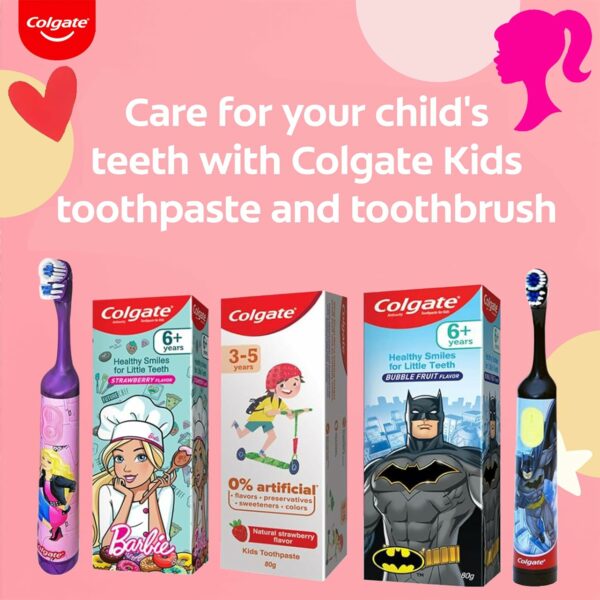 Kids Strawberry Toothpaste for Cavity & Enamel Protection - Image 5
