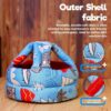 Adjustable Baby Safety Helmet for Infants & Toddlers - Cushioned Headguard