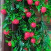 Artificial Cherry Hanging Bunch for Home & Balcony Decor