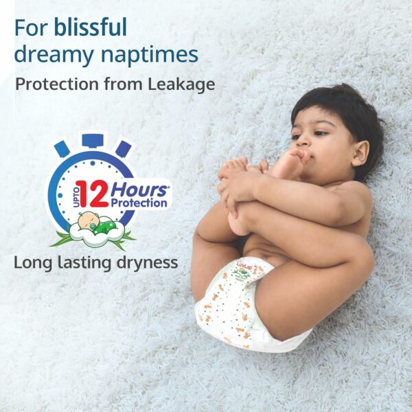 LuvLap Large Baby Diapers with Aloe Vera Lotion, 62 Count - Image 2