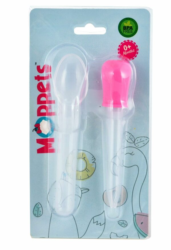 Baby Medicine Feeder Set with Graduated Dropper & Spoon - Image 4