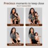 Hip Seat Baby Carrier with 4 Carry Positions for 6-24 Months