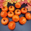 12pcs Realistic Artificial Pumpkins for Fall & Halloween Decor