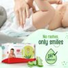 Moisturising Baby Wipes with Aloe Vera - 72 Wipes/Pack, 3 Packs
