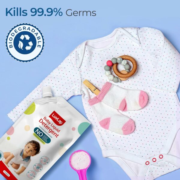 Baby Laundry Detergent Refill 1000ml - pH Balanced & Gentle - Image 4