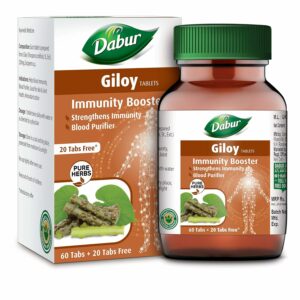 Giloy Tablets - Immunity Booster & Blood Purifier - 60 Tabs + 20 Free