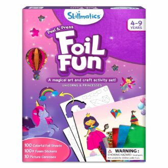 Foil Fun Craft Kit - Unicorns & Princesses for Kids 4-9