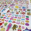 Cute 3D PVC Cartoon Stickers for Kids - 20 Sheets