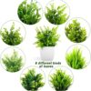 8 Pack Artificial Eucalyptus Plants for Home Decor