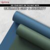 4mm Anti-Slip Yoga Mat for Home & Gym - Lightweight & Durable