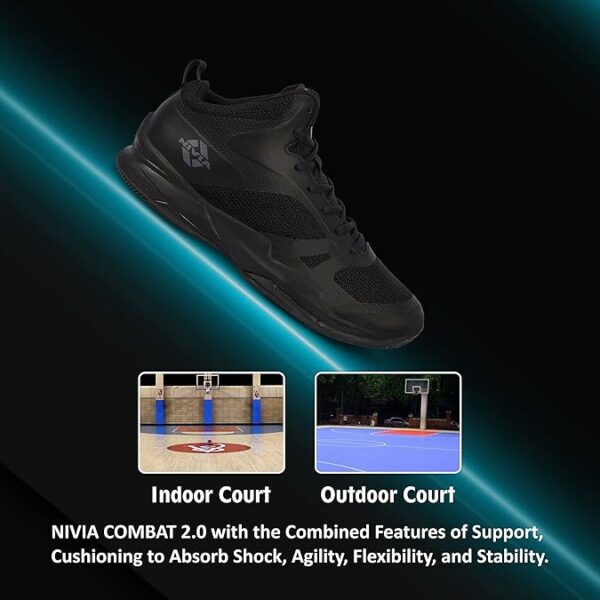 Combat 2.0 Basketball Shoes for Men - Phylon & TPU Sole - Image 5