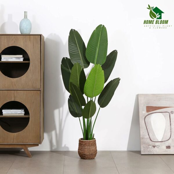 5 Feet Artificial Banana Plant - Lifelike Faux Tropical Tree - Image 5