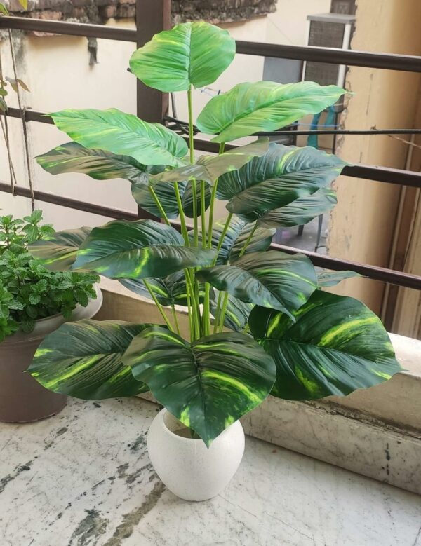 Artificial Areca Palm Tree with Pot - 70 cm Tall Indoor Decor - Image 5