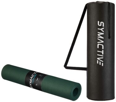 Lightweight Anti-Skid Yoga Mat with Carry Bag - 4Mm Thick