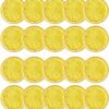 20 Pcs Fake Lemon Slices for Decoration & Photography Props