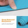 Eco-Friendly TPE Yoga Mat with Carry Bag - 6ft x 2ft