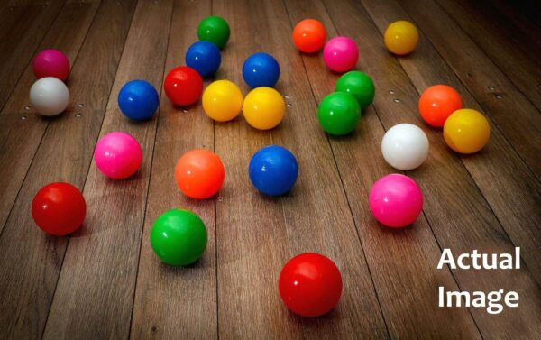50 Pcs 8 cm Multi Colour Soft Plastic Pool Balls for Kids - Image 6