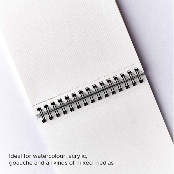 A5 Spiral-Bound Sketchbook Set - 50 Sheets, Acid Free Paper - Image 4