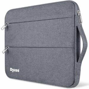 Water Resistant Laptop Sleeve for 15-15.6 Inch Laptops - Grey