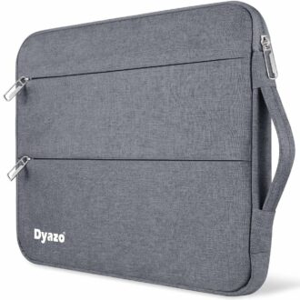 Water Resistant Laptop Sleeve for 15-15.6 Inch Laptops - Grey