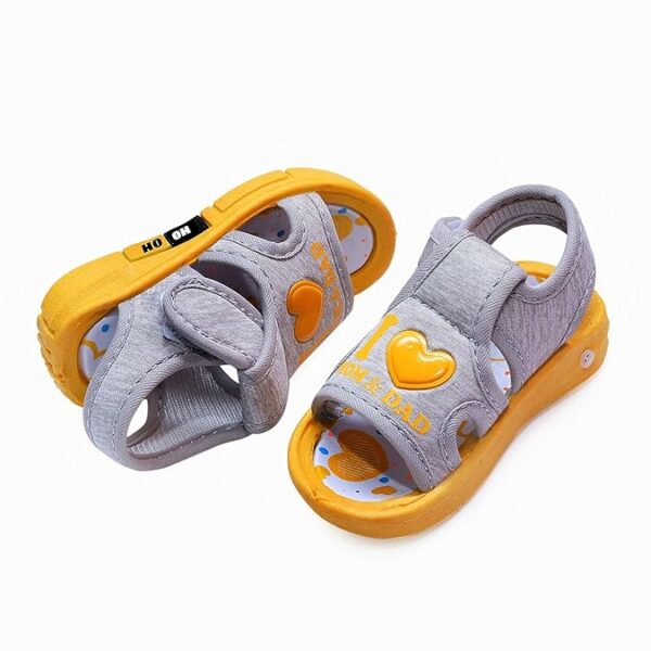 Kids Chu-Chu Sound Musical First Walking Sandals for 0-3 Years - Image 5