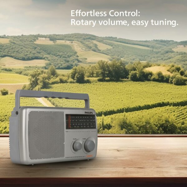 Portable Radio with MW, SW & FM Bands, 500mW Sound Output - Image 5