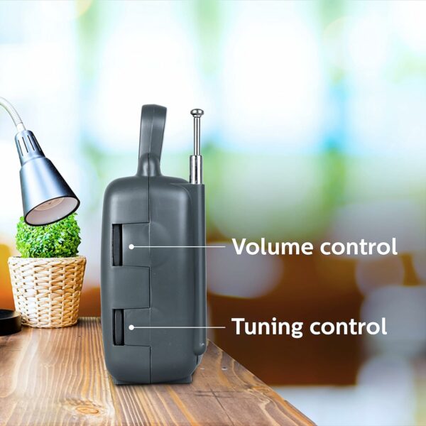 Portable Radio with MW/SW/FM Bands & Telescopic Aerial - Image 5